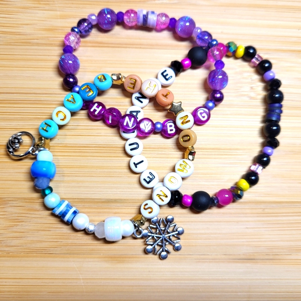 3 Kids Friendship Bracelets Bundle- Children's Sizing